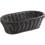 APS Profi Line ovalna košara za bagete, črna, 80 mm, dolžina: 280 mm