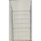 Grid laundry basket, 410x490x290mm, chrome - Aqualine - 24 - 14