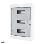 Schelinger razdelilna omarica za nadometno montažo IP40, 36 modulov, enoredna, z vrati BM-A80-RDN-IP40-NPD-36P