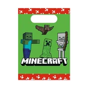 shumee Papirnate vrečke Minecraft 16x22 cm 4 kosi