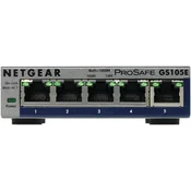Netgear GS105E Upravljani L2/L3 gigabitni mrežni preklopnik