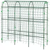 Homestar Nastavljiva opora za rastline z mrežo 43x182x183 cm zelena