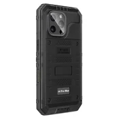 AVIZAR Vodoodporni ovitek za iPhone 16 Pro Max IP68, odporen na udarce, ojačani robovi, Črna, (5000190436)