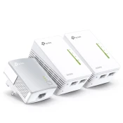 TP-LINK Powerline adapter AV600 300Mbps/600Mbps,HomePlug AV,Plug and Play(TL-WPA4220&TL-PA4010) (TL-WPA4220 KIT)