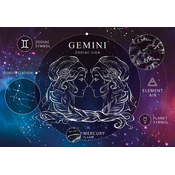 Interdruk - Puzzle Zodiak - Dvojčka 250 - 250 kosov