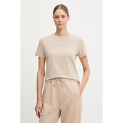 Guess Majica V6RI20 J1314 Bež Regular Fit