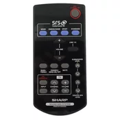 General SHARP RRMCGA199AWSA + daljinski upravljalnik za TV (mini TV) - daljinski upravljalnik podvojeni