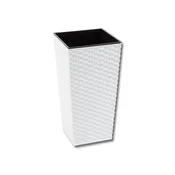 eoshop Pokrov za cvetlični lonec FINEZIA RATAN plastike 40x40x75cm
