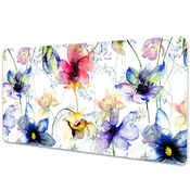 Decormat Namizna podloga Akvarelne rože 90x45 cm