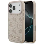 Guess GUESS ovitek za IPHONE 17 Pro GUHCP17LG4GFPI (PU 4G Classic) roza