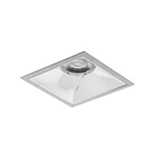 BRUMBERG Apollo Midi, gladek reflektor, kotni, 3.000 K srebrni - Študija/pisarna - Sodobni - srebro - Aluminij
