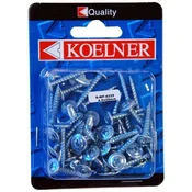 KOELNER Vijak za tanko pločevino in les 4,2/25 mm - blister