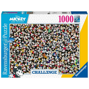 Ravensburger - Puzzle Izziv Mickey Mouse - 1 000 kosov