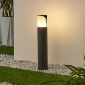Lucande Paikea talna svetilka, 50 cm - Sodobni - antracit, bela - Kovina