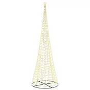 Vidaxl Spiralna LED novoletna jelka s podstavkom EKENAS 500 cm 868 LED