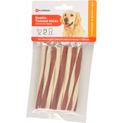 Flamingo Duetto Twisted Sticks - piščančje in siraste zvite palice 85 g