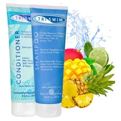 Triswim komplet za lase po bazenu: šampon, 251 ml + regeneracijski balzam za lase, 251 ml