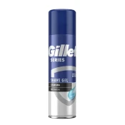 GILLETTE Gel za brijanje Series cleansing Charcoal 200 ml