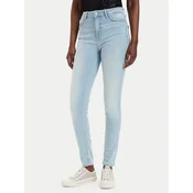 Guess Jeans hlače W6GA46 D0688 Modra Skinny Fit