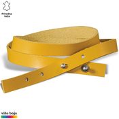 Princ Leather Kožna narukvica, Unisex, Žuta