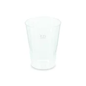 Povratna skodelica (PP) za večkratno uporabo ekstra močna O76mm 0,2L [25 kosov]