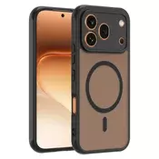 Hibridni ovitek HaloFrost II MagSafe za Honor 600 Pro - black