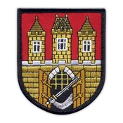 shumee Našitek grba Prage - Podlaga za nalepko z likanjem/toplotnim varjenjem - Vezen našitek/značka/emblem