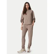 EA7 Emporio Armani Trenirka 7W000194 AF24375 U6100 Temno bež Relaxed Fit