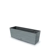 Prosperplast Saksija Furu case c600, Siva
