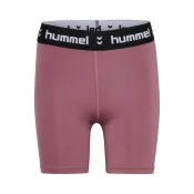 Hummel Športne hlače Pulse mauve/črna
