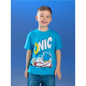 Sinsay - Pamucna majica sa printom Sonic the Hedgehog - plava