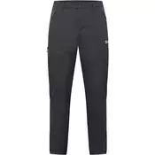 JACK WOLFSKIN Outdoor hlače Pico Trail temno siva/off-bela