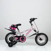 Aiar Bicikl za decu 714-12 - sivo/roze