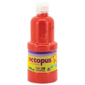 Tempera 500ml crvena octopus unl-1126