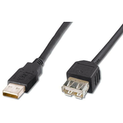 PremiumCord USB 2.0 Extension 3 m black