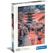 Clementoni Puzzle Večer v Kyotu 500 kosov