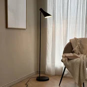 Stoječa svetilka Dyberg Larsen DL12, črna, višina 139 cm, kovina - Dnevna soba/jedilnica - Dizajn