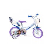 Dino Bikes otroško kolo s sedežem za lutko in košaro 12 124RLFZ3 Frozen 2 2019