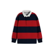 TOMMY HILFIGER Majica mornarska/rdeča/bela