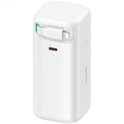 USAMS US-CD217 powerbank 18000mAh PD 45W Fast Charge XMF Series + Lightning cable white