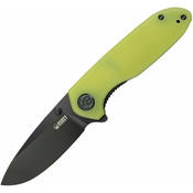 Kubey Belus EDC Linerlock Yellow