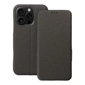 OEM FOLIO Side Magnet etui za iPhone 16 Pro, rjava