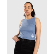 Blue Tomato Waffle Tank Top dark green