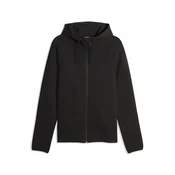 PUMA EVOSTRIPE Spacer Full-Zip Hoodie Men, Clothing, Black, XL