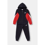 Puma trenirka otroška z bombažem ESS BLOCK Full-Zip Sweat Suit