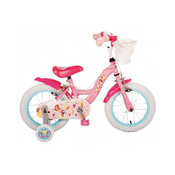 Dječji bicikl Disney Princess 14 inča Roza s dvije ručne kočnice