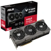 ASUS Obnovljeno - kot novo - Asus RX 7900 GRE TUF 16GB | GDDR6 | HDMI 3xDisplayport | 90YV0J91-M0NA00 | Gaming Grafična Kartica, (5000150046)