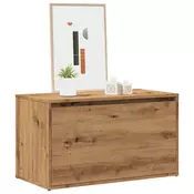 Vidaxl vidaXL Klop za oddih 80x40x45 cm lepljen hrastov les
