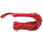 ROUGE Short leather flogger red