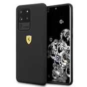 Ferrari Hardcase FESSIHCS69BK S20 Ultra G988 black Silicone (FESSIHCS69BK)